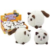 Pluszowy Kotek skaczący biały