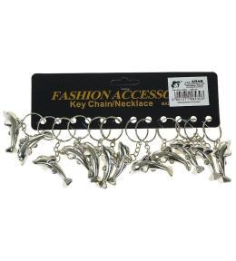 Brelok delfin plastikowy (12szt)