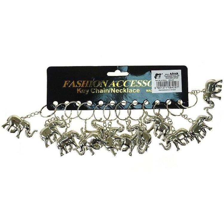 Brelok słoń plastikowy (12szt)