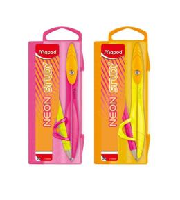 Cyrkiel Study Neon + ołówek mix MAPED