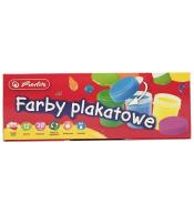 Farby plakatowe szkolne 12 kolorów x 20ml