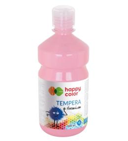 Farba tempera Premium 500ml różowa HAPPY COLOR