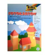 Teczka z kartonem kolorowym 300g 10 arkuszy