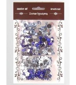 Zestaw kamyczków niebieskich 35g