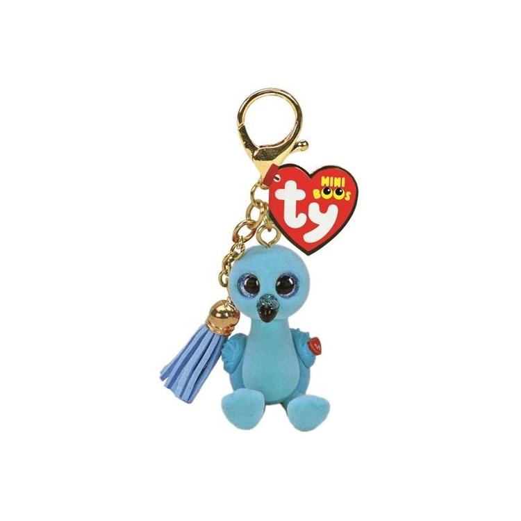 Mini Boos zawieszka niebieski Flaming