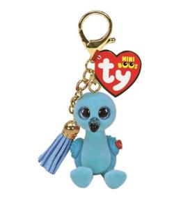 Mini Boos zawieszka niebieski Flaming