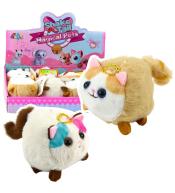 Kotek maskotka z kręcącym ogonkiem MIX