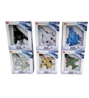 Samolot myśliwiec metalowy MIX