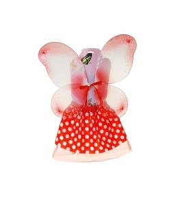 Strój Motylka czerwony