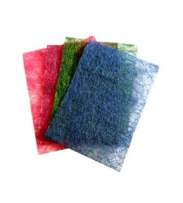 Sizal kolorowy 23x33cm 4 ark MIX