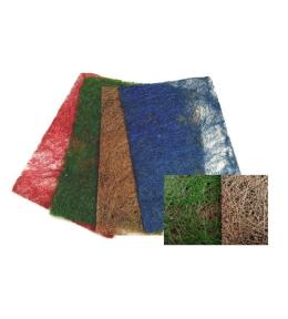 Sizal kolorowy z brokatem 22x33cm 4 szt MIX