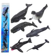 Zestaw mini figurek zwierzęta morskie 6-8cm 6szt