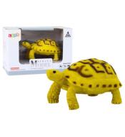 Figurka żółw gad żółty brązowy