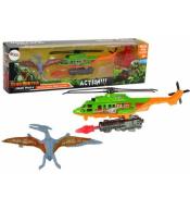 Helikopter transport dinozaura
