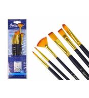 Pędzle kształty 7 sztuk