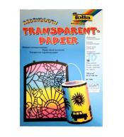 Papier transparent 100g tęczowy 10 arkuszy