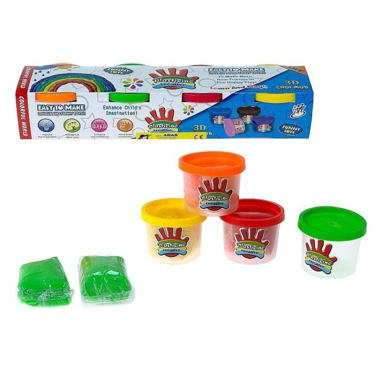 Zestaw ciastoliny 4 kolory