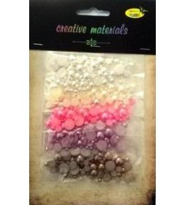 Półperełki pastelowe 4-10mm