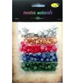 Półperełki kolorowe 4-10mm