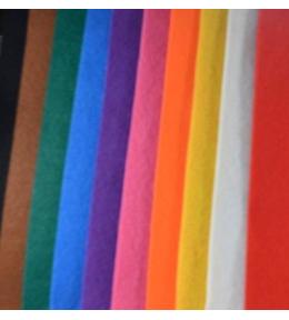 Filc kolorowy 1,5mm 20x30cm 10 arkuszy