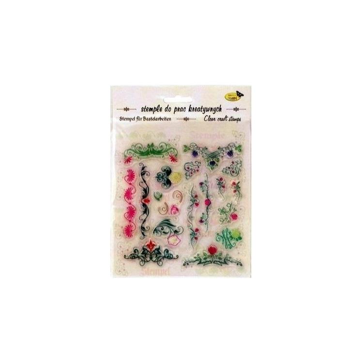 Stemple kreatywne 14,5x17cm ornament 1