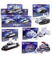 Klocki konstrukcyjne armia wojsko 2w1 MIX