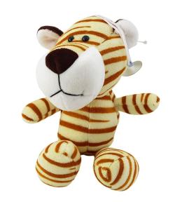 Maskotka przytulanka tygrys z przyssawką