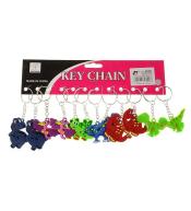 Brelok dinozaur 12szt