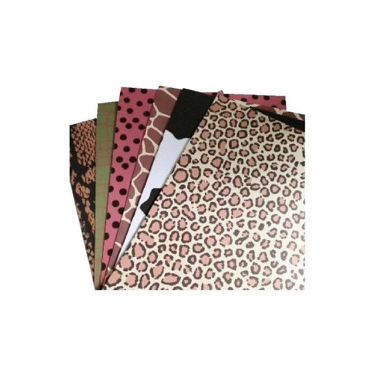 Karton w motywy zwierzęce 24x34cm 6 arkuszy