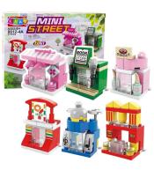 Klocki konstrukcyjne Mini Street 6w1
