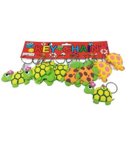 Brelok silikonowy żółw (12szt)