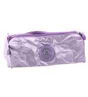 Piórnik szkolny jednokomorowy fioletowy 21,5cm