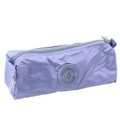 Piórnik szkolny jednokomorowy niebieski 21,5cm