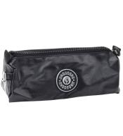 Piórnik szkolny jednokomorowy czarny 21,5cm