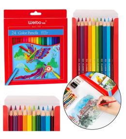 Kredki ołówkowe 24 kolory