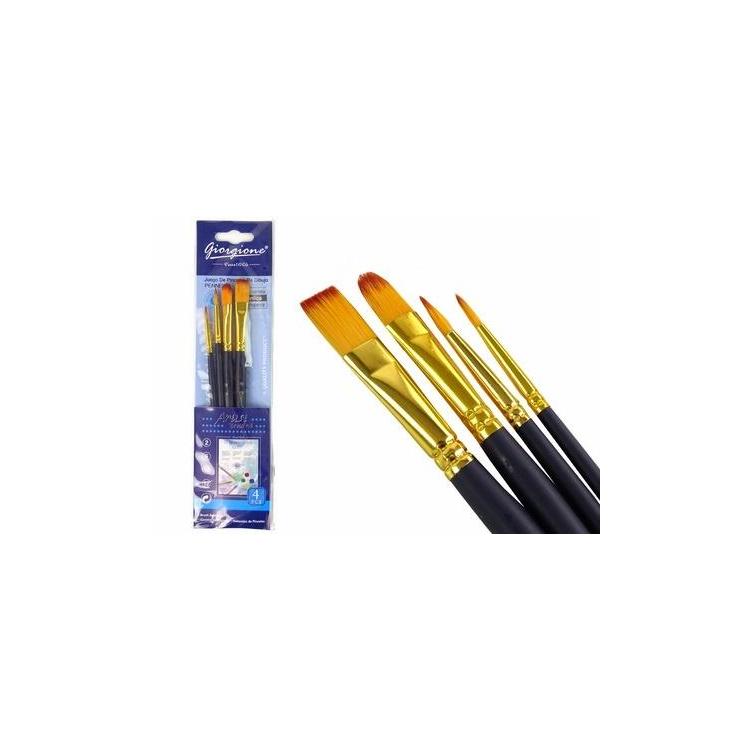 Pędzle kształty 4 sztuki