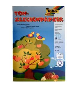 Teczka z papierem kolor 130g/m2 10 arkuszy
