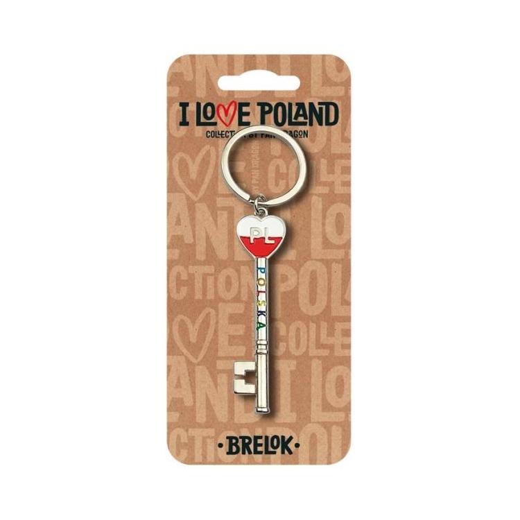 Brelok I love Poland Polska ILP-BRE-A-PL-04