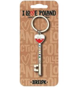 Brelok I love Poland Polska ILP-BRE-A-PL-04