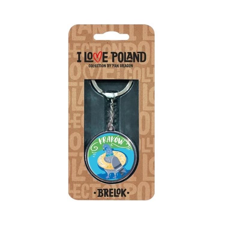 Brelok I love Poland Kraków ILP-BRE-A-KRA-09