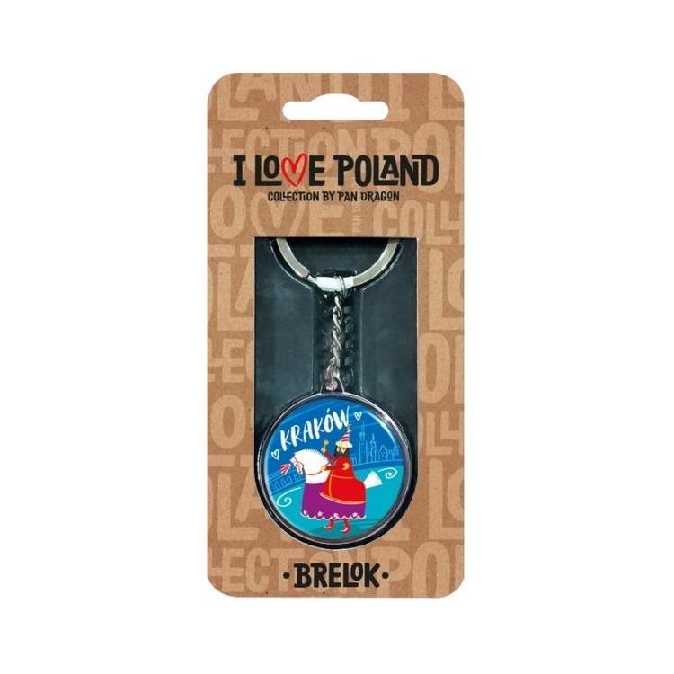 Brelok I love Poland Kraków ILP-BRE-A-KRA-08