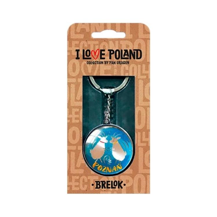 Brelok I love Poland Poznań ILP-BRE-A-POZ-02
