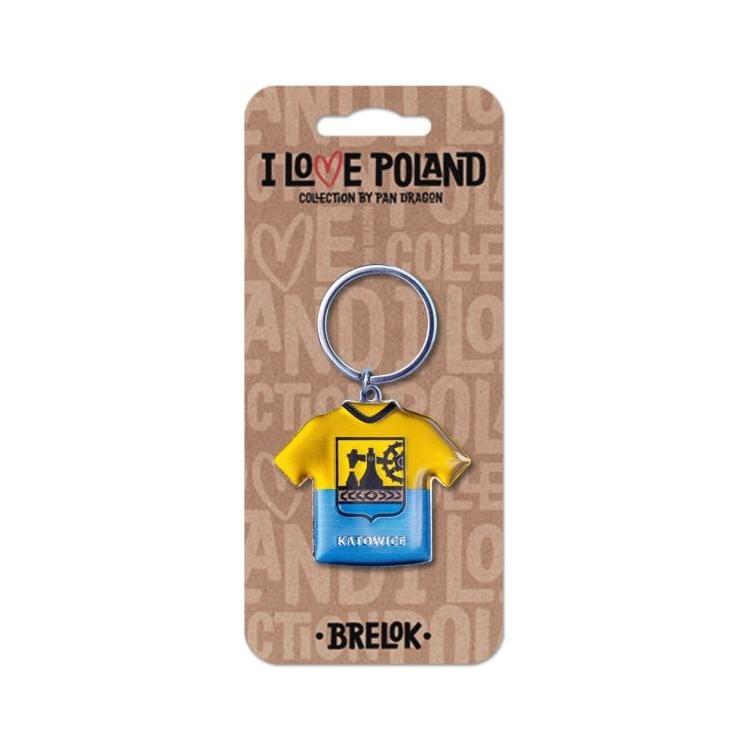 Brelok I love Poland Katowice ILP-BRE-A-KAT-03