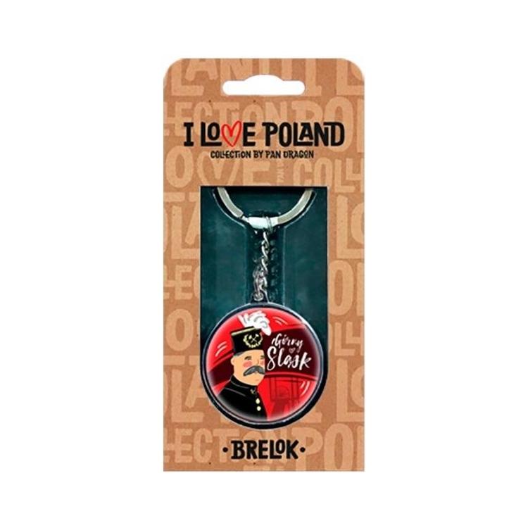 Brelok I love Poland Góny Śląsk ILP-BRE-A-KAT-01