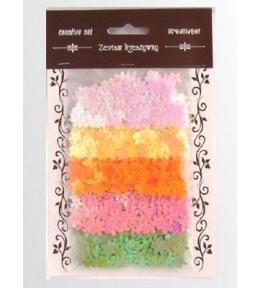 Zestaw cekiny kwiatki 30g