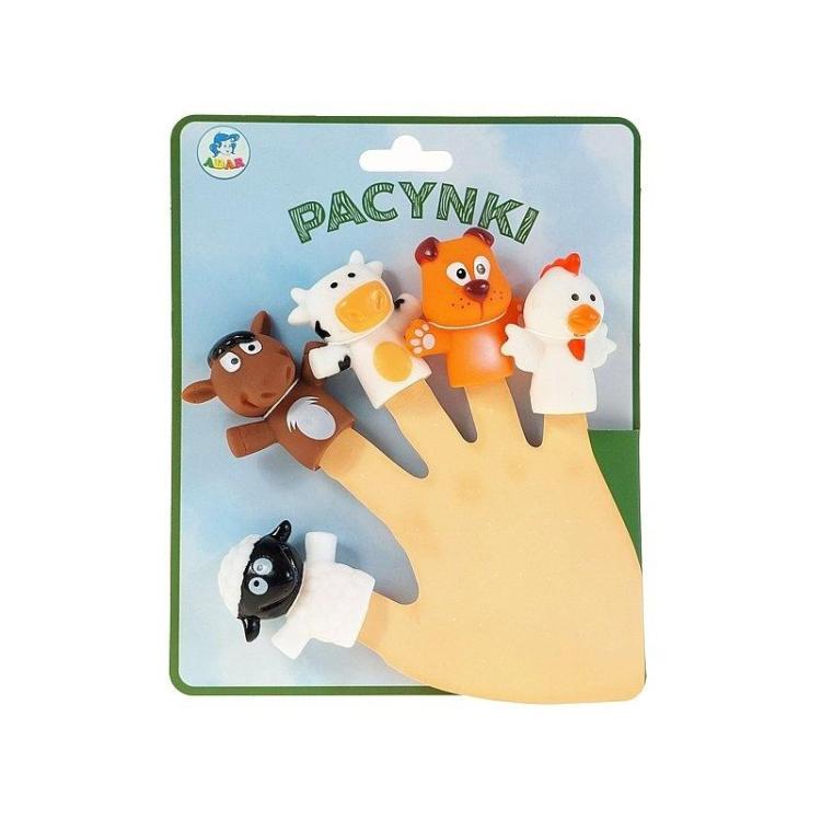 Pacynki na palce 5szt