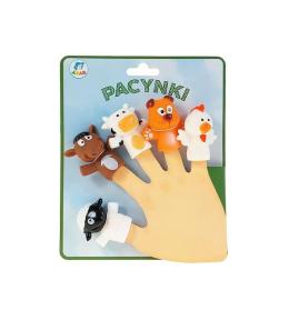 Pacynki na palce 5szt