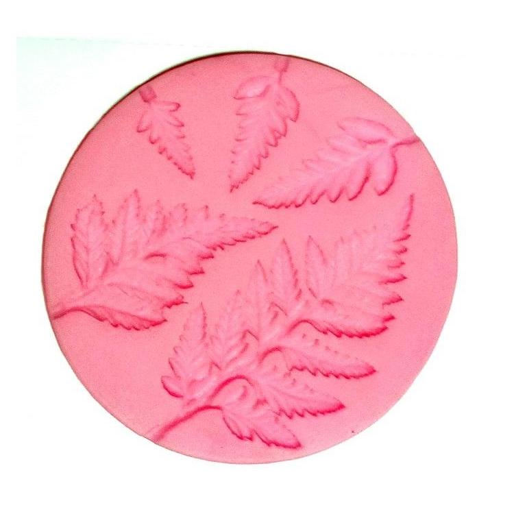 Forma silikonowa liście 2