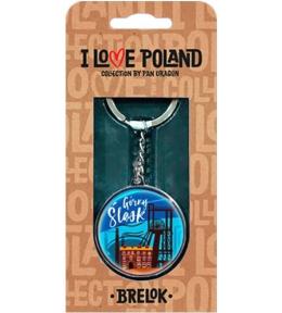 Brelok I love Poland Górny Śląsk ILP-BRE-A-KAT-02