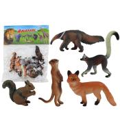 Figurki zwierząt 5szt